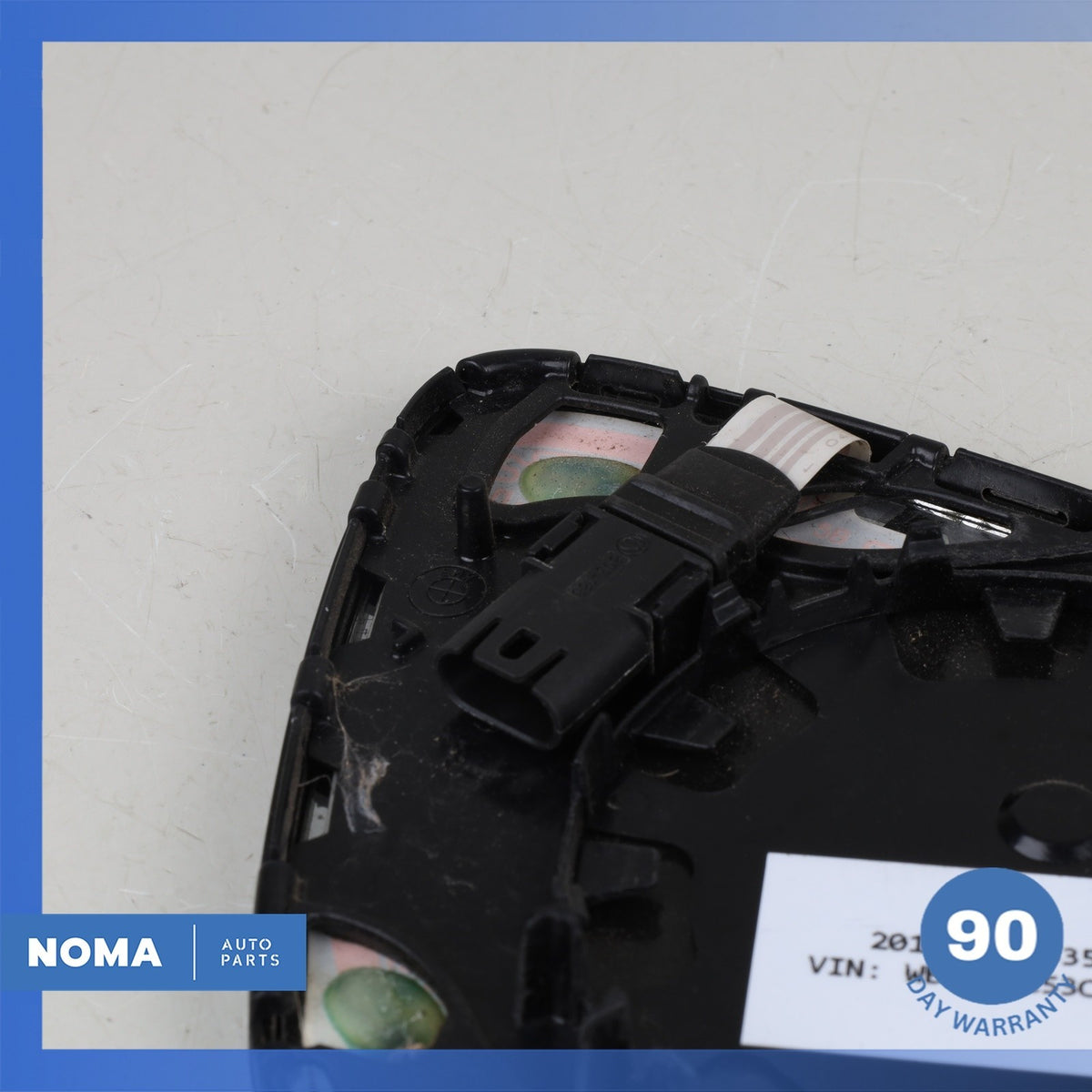 BMW F07 535i 550i GT Left Driver Door Side Rear View Mirror Glass 7228611 OEM - photo 6