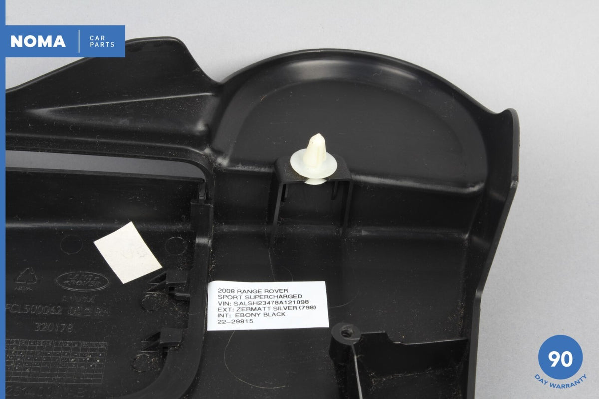 06-09 Range Rover Sport L320 Front Right Side Seat Cover Panel Trim OEM - photo 14