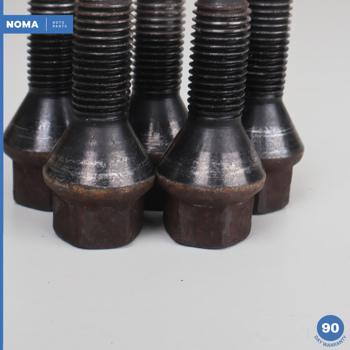 01-05 BMW 325i E46 Wheel Rim Lug Bolts Nuts Set of 5 36136781150 OEM - photo 5