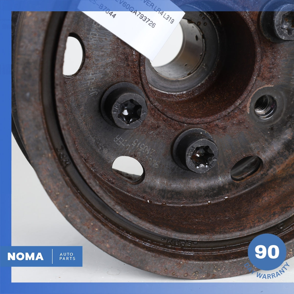 10-23 Land Rover L319 LR4 F-Type XF Engine Crankshaft Balancer Pulley OEM - photo 4