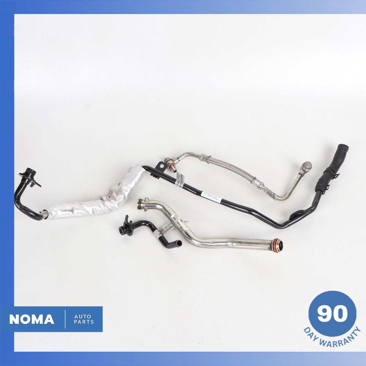 18-23 Jaguar X260 XF L405 L494 AJ20P4 Turbo Turbocharger Oil Line Set OEM 35k - photo 1