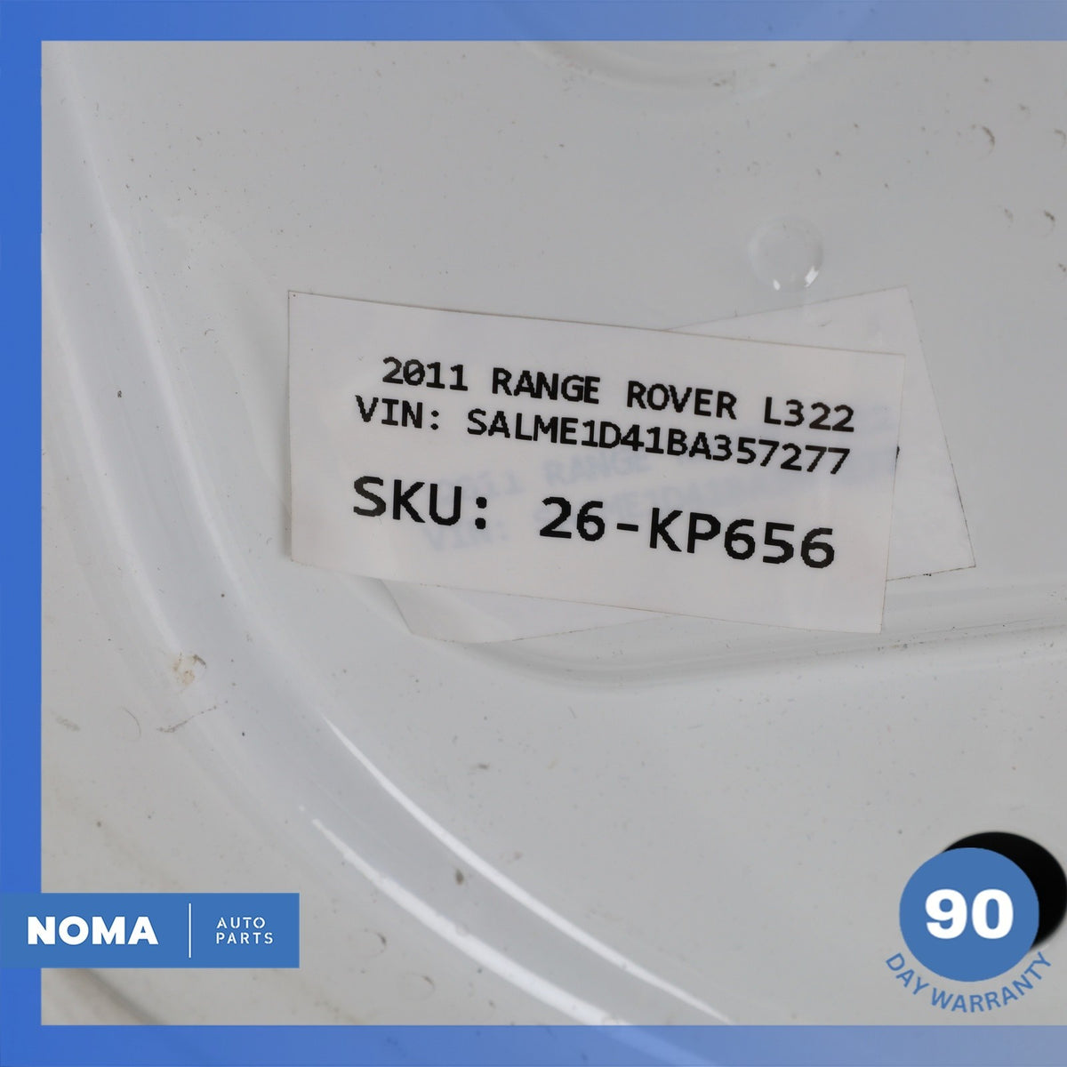 03-12 LR Range Rover L322 Lower Trunk Lid Liftgate Tailgate Hatch Shell OEM - photo 13