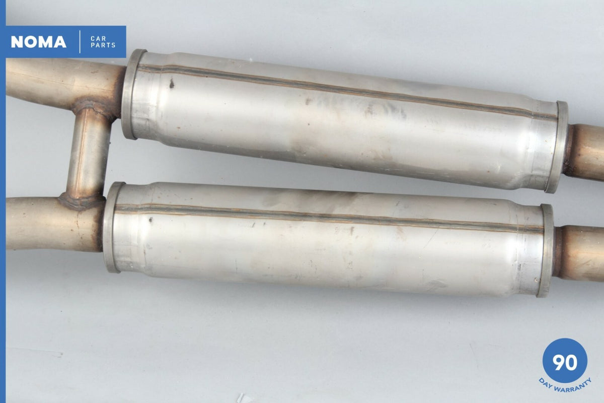 10-11 Jaguar XF X250 5.0L Rear Middle Center Exhaust Silencer Muffler Pipe OEM - photo 9