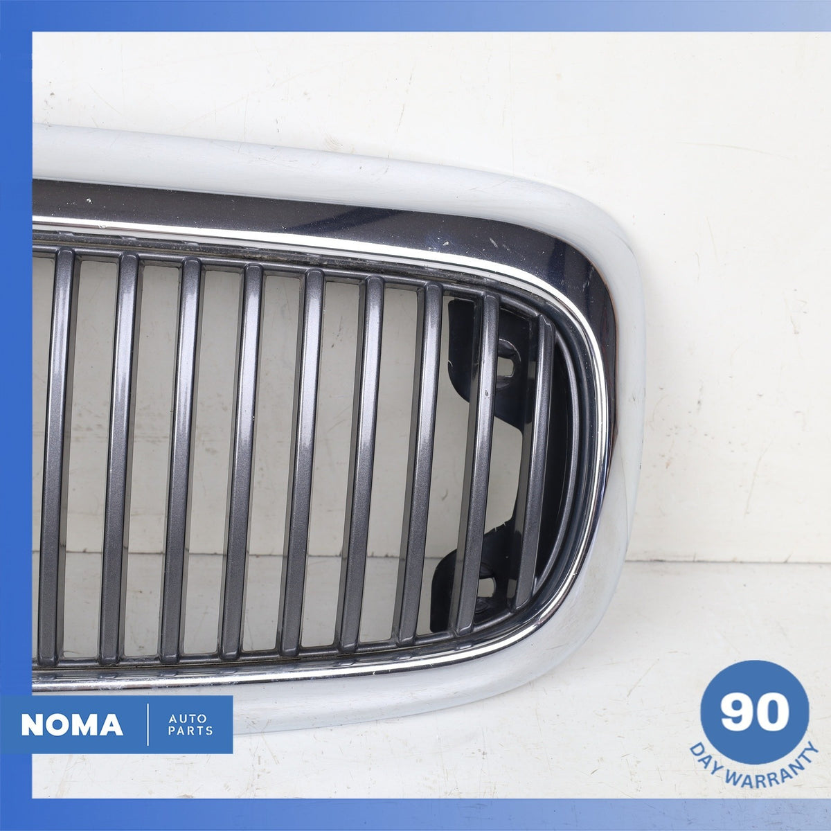 98-03 Jaguar X308 XJ8 XJR VDP Front Radiator Center Grille Chrome HNC5504CB OEM - photo 2