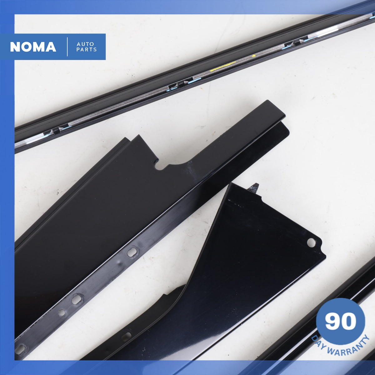 12-19 LR Range Rover Evoque L538 Rear Right Outer Door Window Molding Set OEM - photo 3