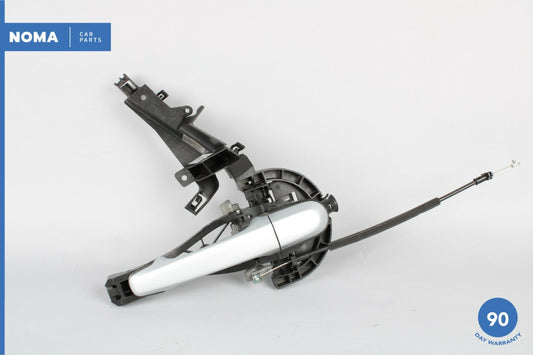 10-15 Jaguar X250 XF XFR Rear Right Exterior Door Handle w/ Cable & Bracket OEM - photo 1