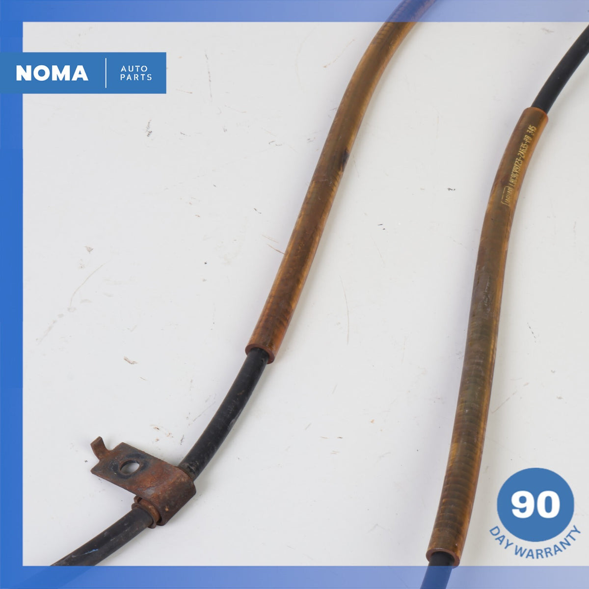 2010 Jaguar X250 XF Rear Left & Right Side Parking Brake Cable Set of 2 OEM - photo 3