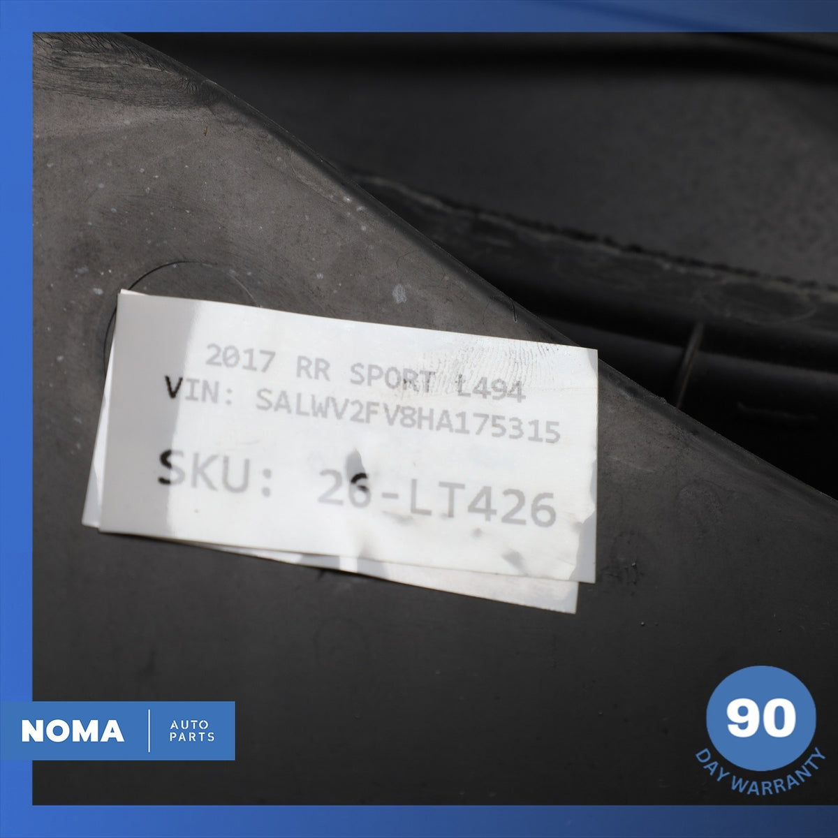 13-23 LR Range Rover Sport L494 L405 Under Windshield Cowl Panel Trim Cover OEM - photo 15