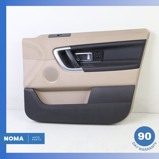 15-19 LR Discovery Sport L550 Front Right Door Trim Panel Assembly Beige OEM - photo 1