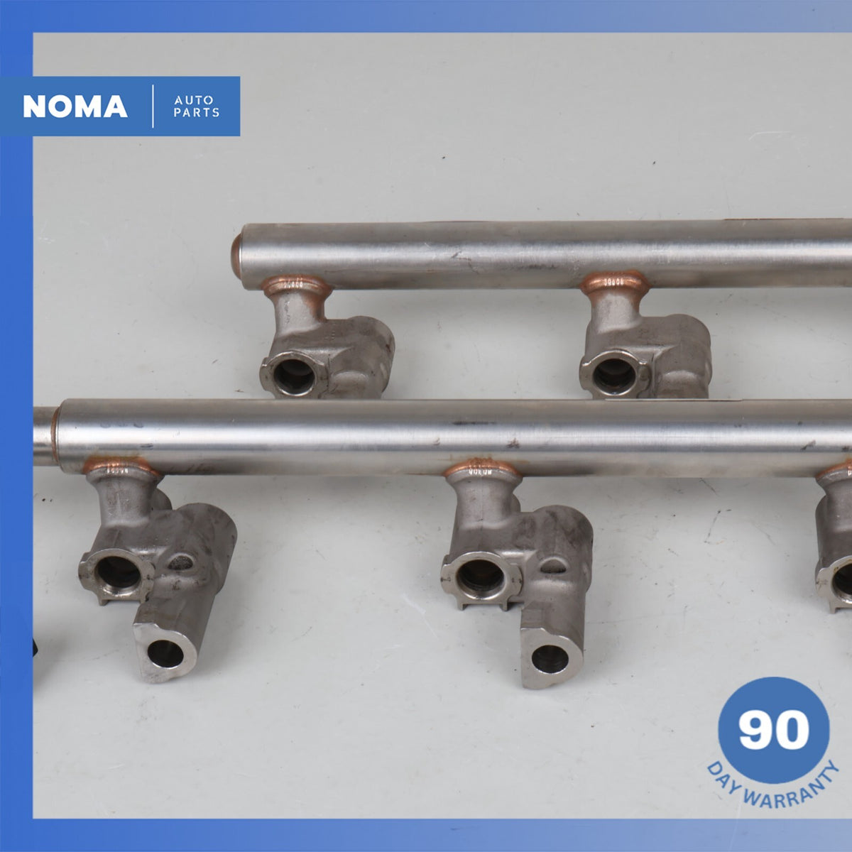 10-16 Jaguar X150 XK XF 5.0L V8 AJ133 Fuel Petrol Rail Manifold Set OEM - photo 4