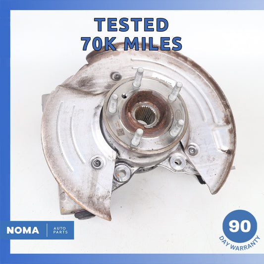 16-20 Jaguar X760 XE XF Rear Left Side Spindle Knuckle Hub w/ Shield OEM 70k - photo 1