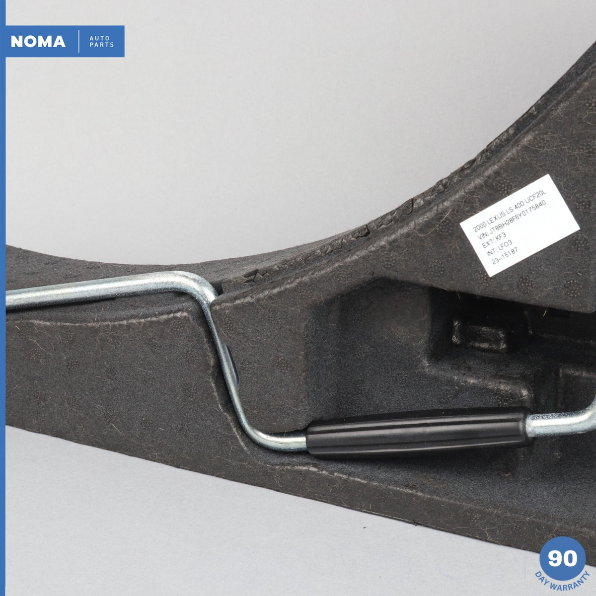 90-00 Lexus LS400 XF20 Emergency Spare Tire Lift Handle w/ Foam Holder OEM - photo 3