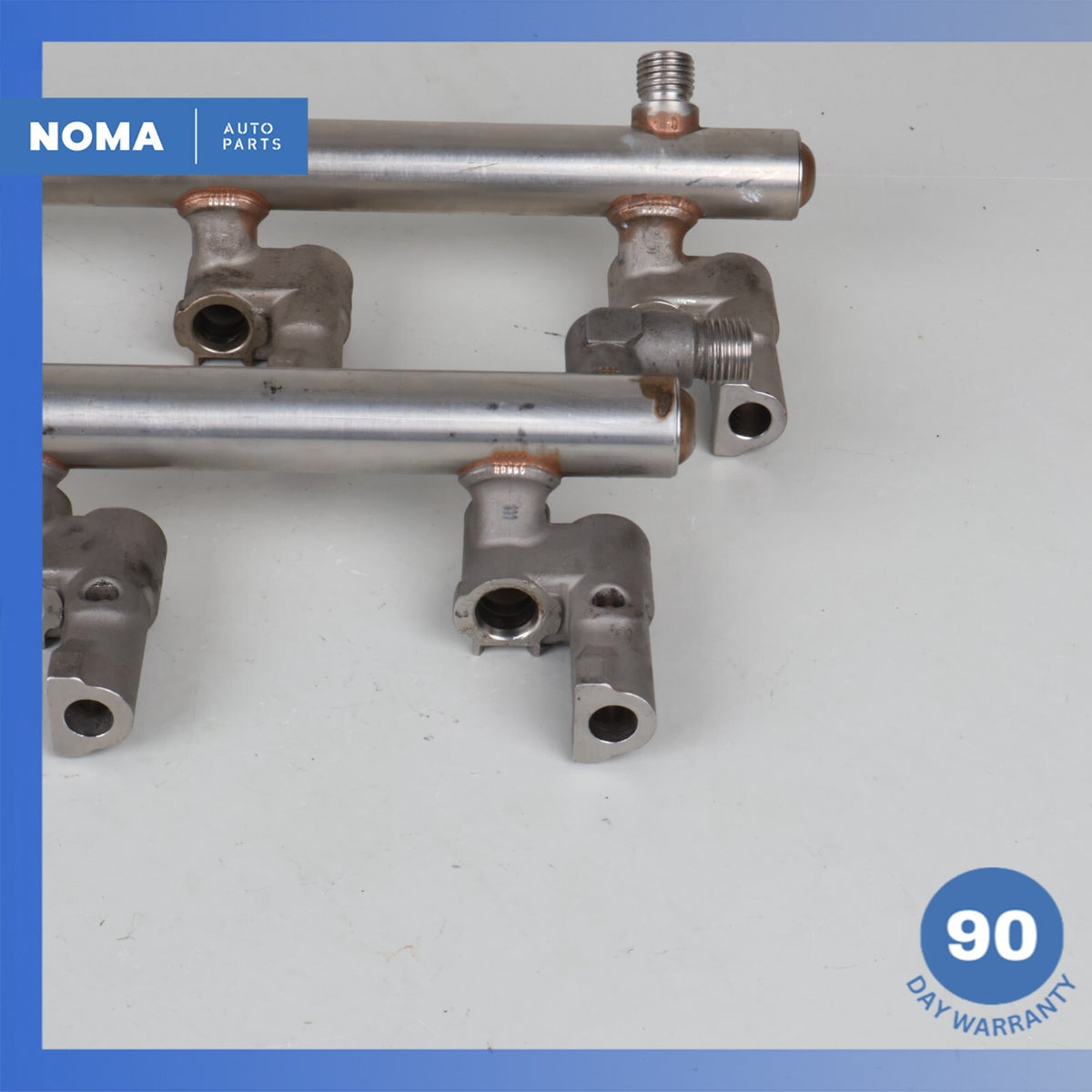 10-16 Jaguar X150 XK XF 5.0L V8 AJ133 Fuel Petrol Rail Manifold Set OEM - photo 2