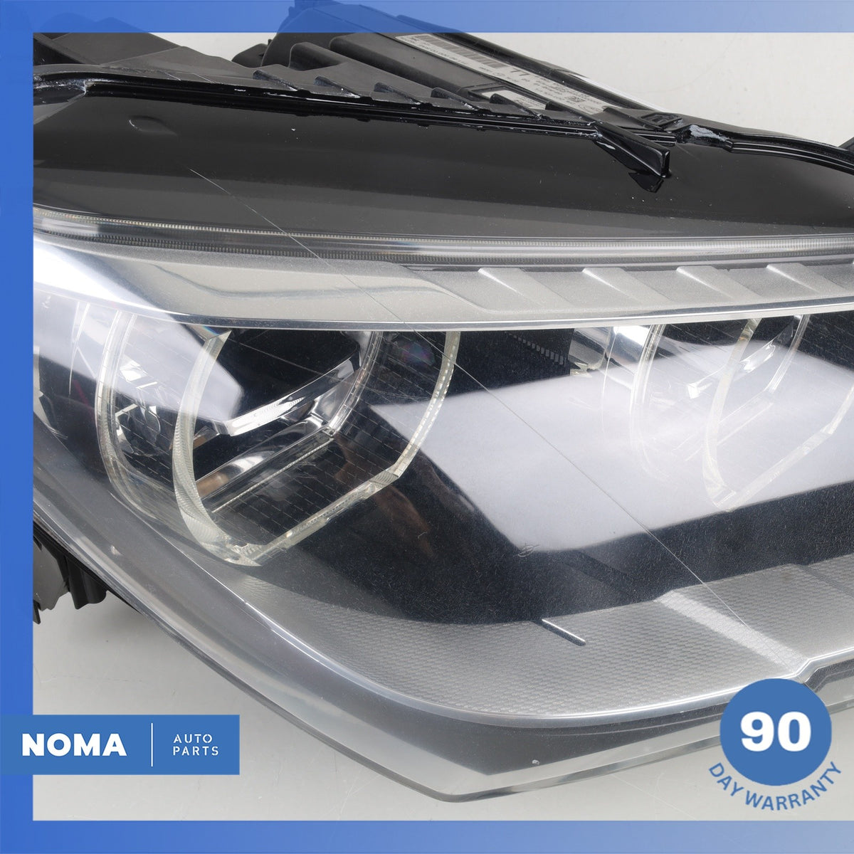 12-15 BMW F06 650i 640i Right Side Adaptive Headlight Lamp AHL LED OEM - photo 4