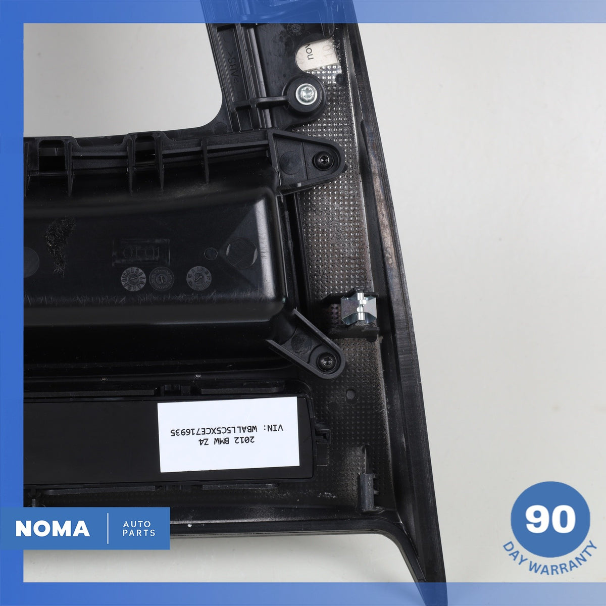12-16 BMW E89 Z4 Center Console Switch Cover Panel Trim Wood  OEM - photo 16