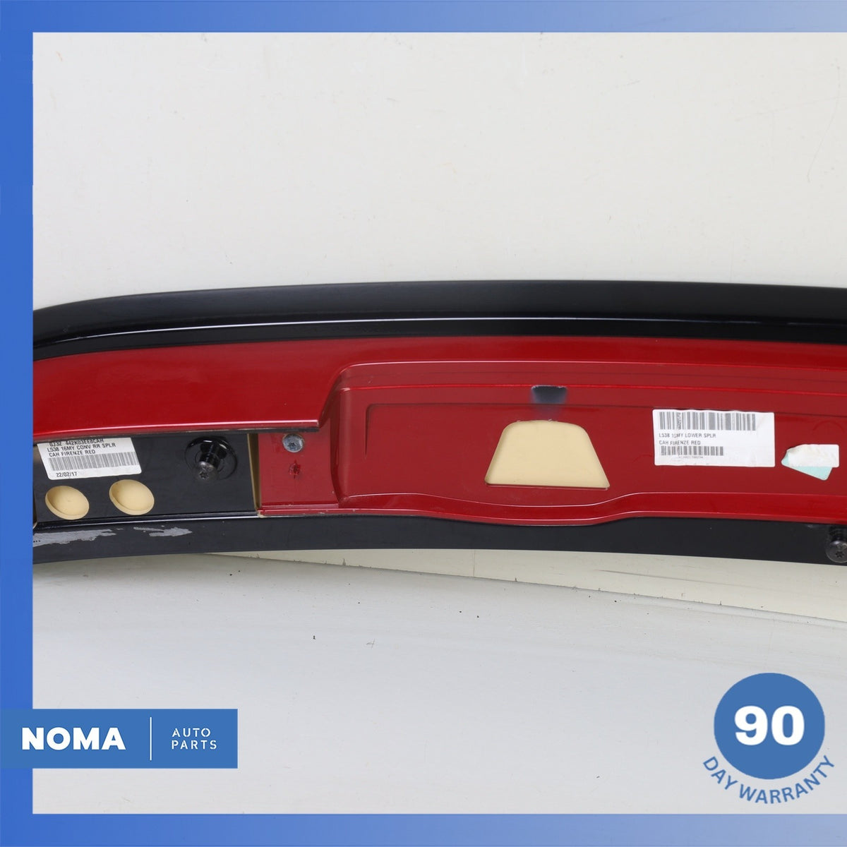 17-19 Range Rover Evoque L538 Convertible Rear Trunk Spoiler Wing OEM 28k - photo 11