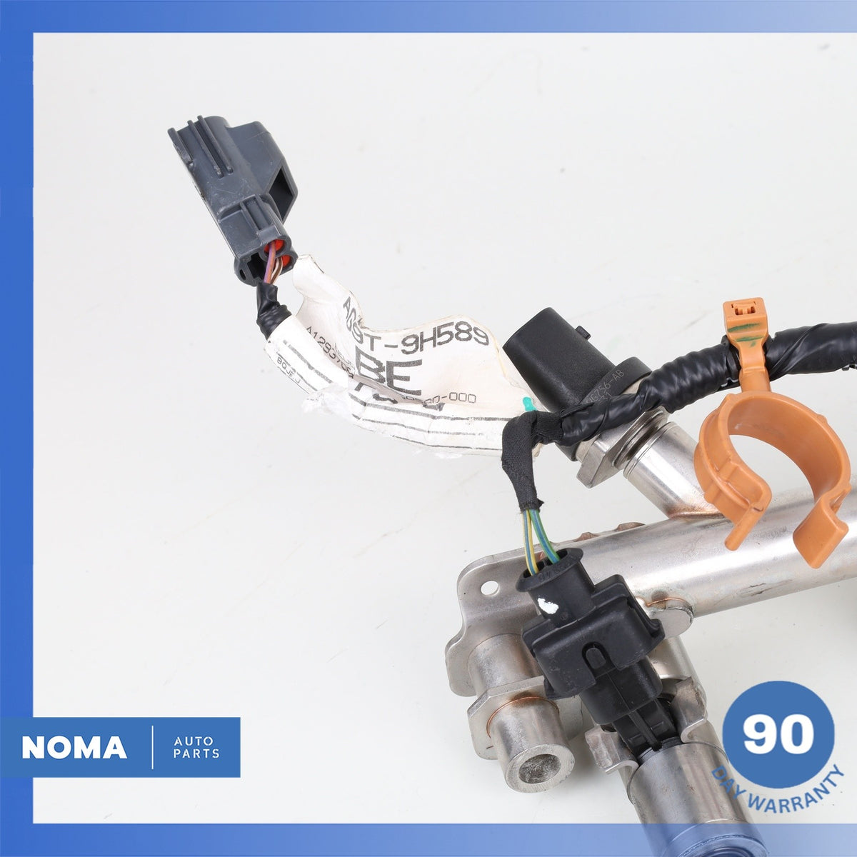 14-17 RR Evoque L538 2.0 Engine Motor Fuel Injector Rail w/ Injectors OEM - photo 9
