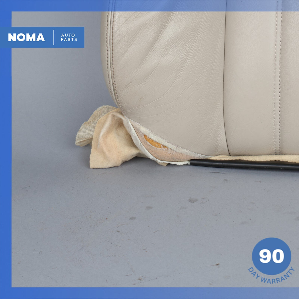 97-00 Jaguar X100 XK8 Top Upper Seat Cushion Right Passenger Side Beige OEM - photo 8