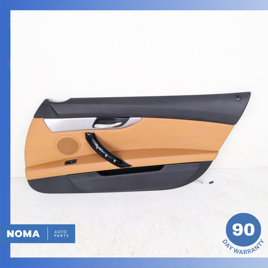 09-16 BMW E89 Z4 Right Passenger Side Interior Door Panel Brown OEM - photo 1