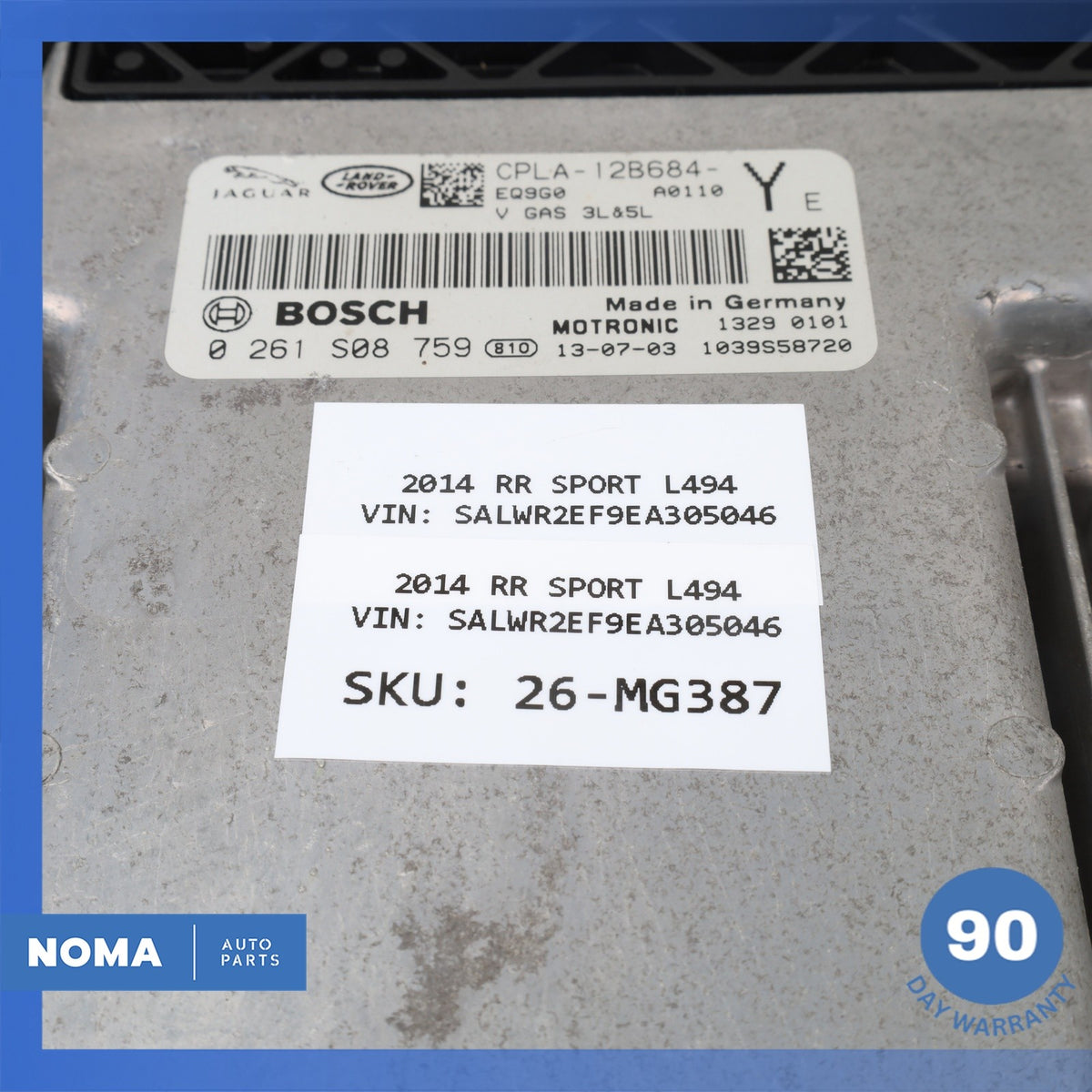LR Range Rover Sport L494 L405 ECM ECU Engine Control Module Computer OEM - photo 14