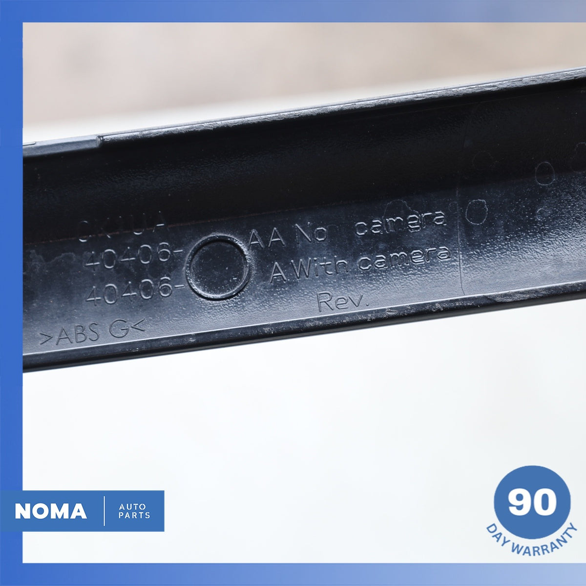 14-22 Range Rover Sport L494 Trunk Bezel License Plate Molding DK6240406DA OEM - photo 10