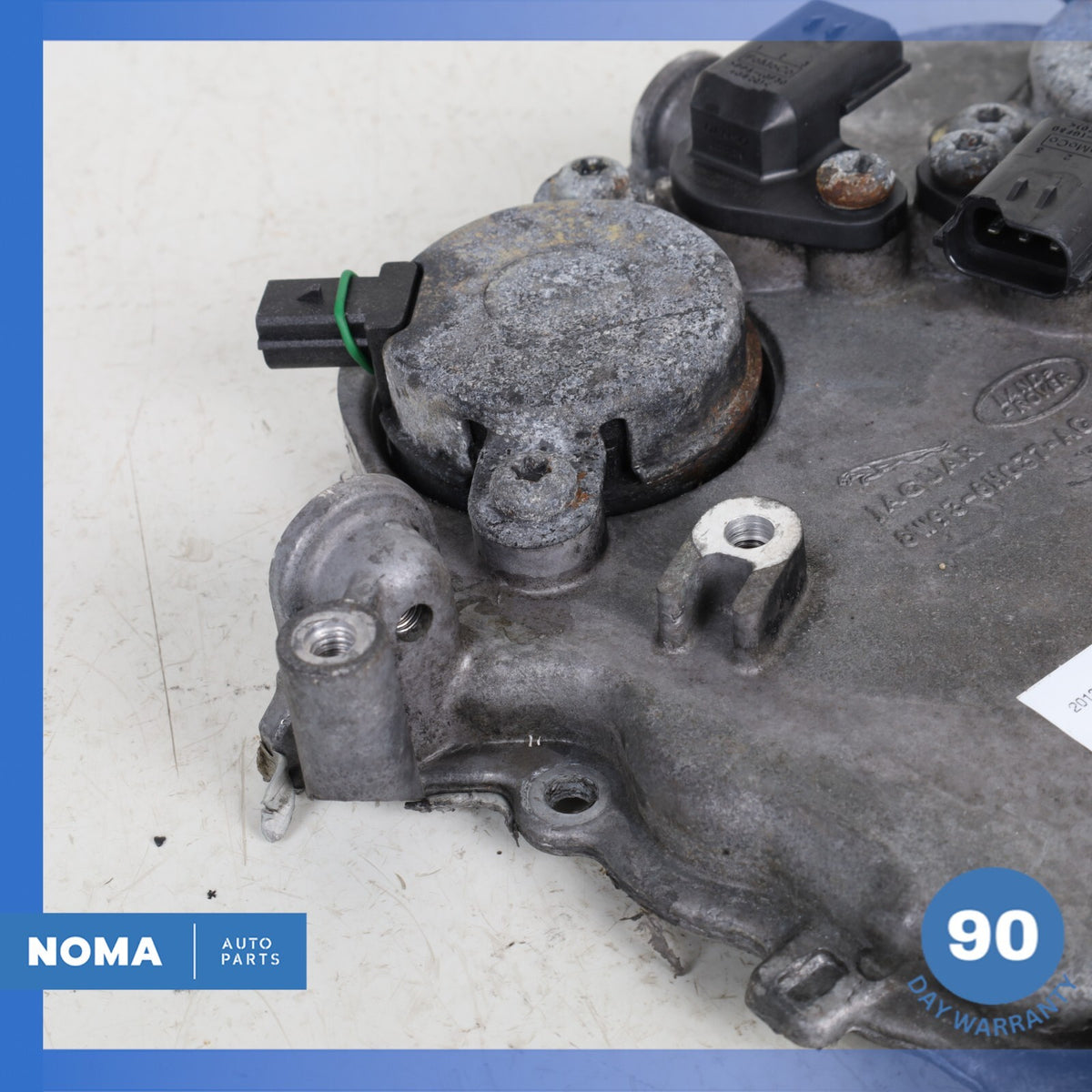 10-23 Range Rover Sport L320 F-Type XJ Left Side Engine Timing Chain Cover OEM - photo 3