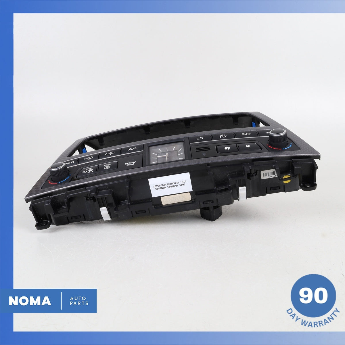 15-17 Hyundai DH Genesis Front A/C AC Heater Climate Control Switch OEM - photo 7
