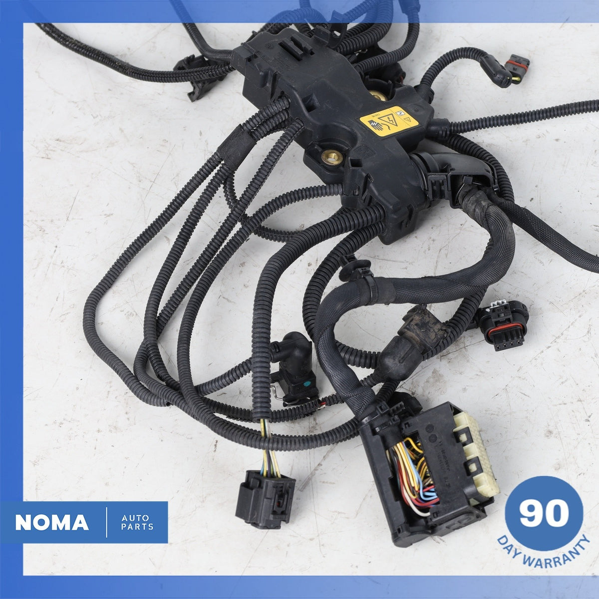 12-17 BMW F02 750i 650i N63 Engine Motor Wire Wiring Harness Set 12518605838 OEM - photo 10