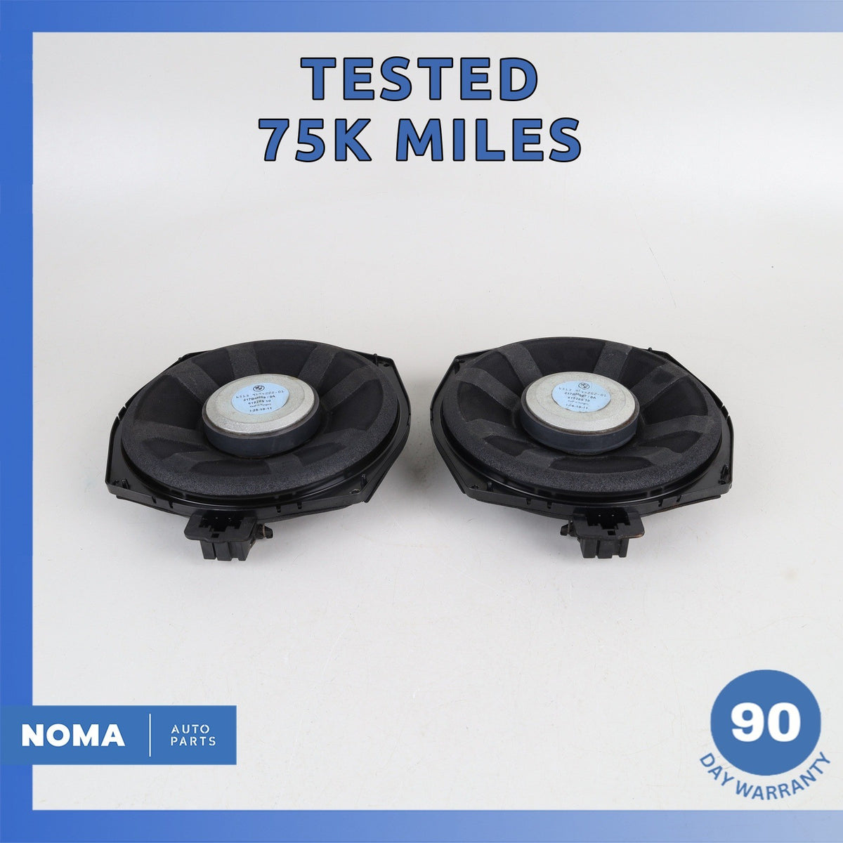 BMW E93 328i 335i Hi-Fi Left & Right Underseat Subwoofer Speaker Set OEM 75k - photo 1