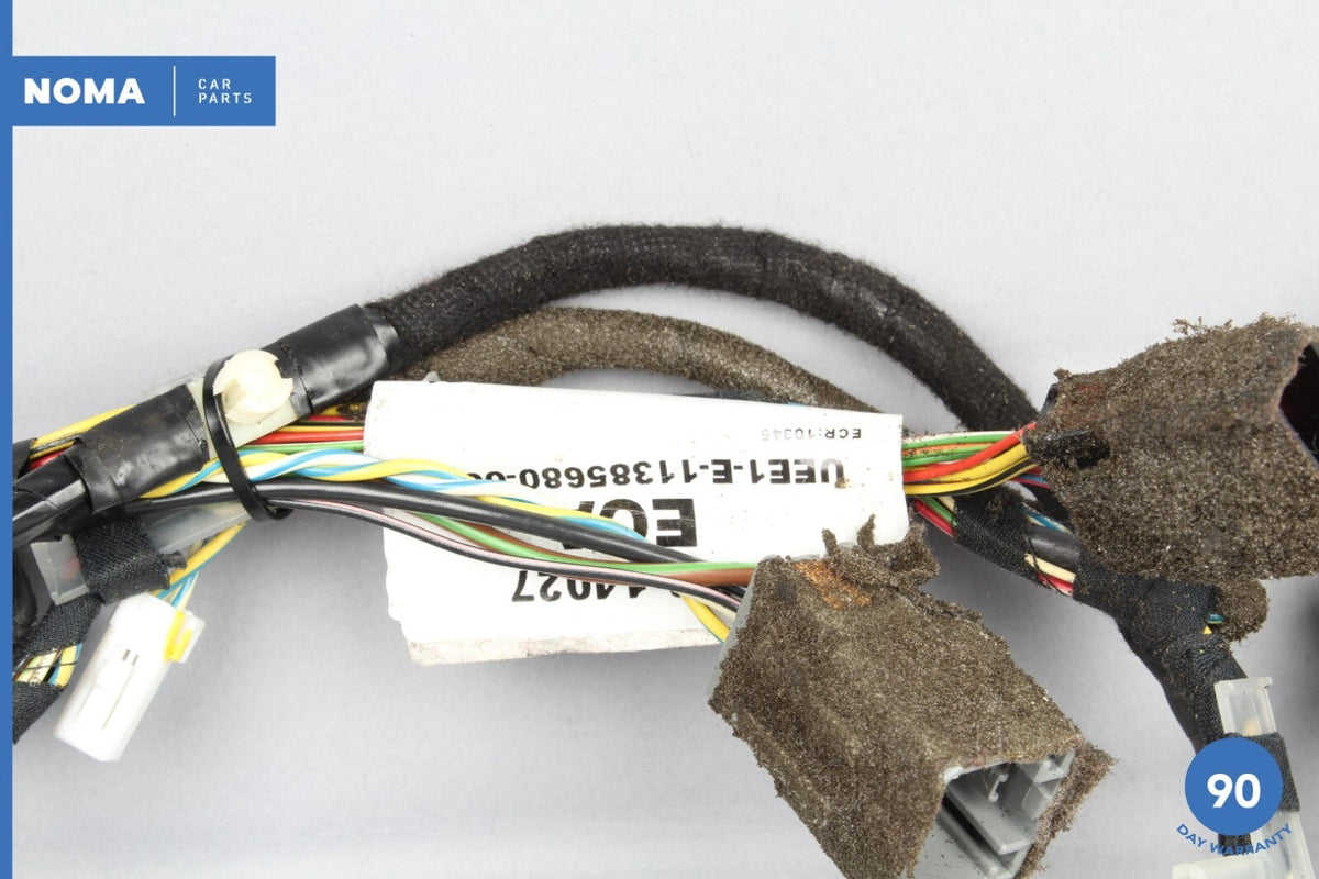 2004 Jaguar XJ8 XJR X350 SWB Rear Left Driver Side Door Wiring Harness OEM - photo 4