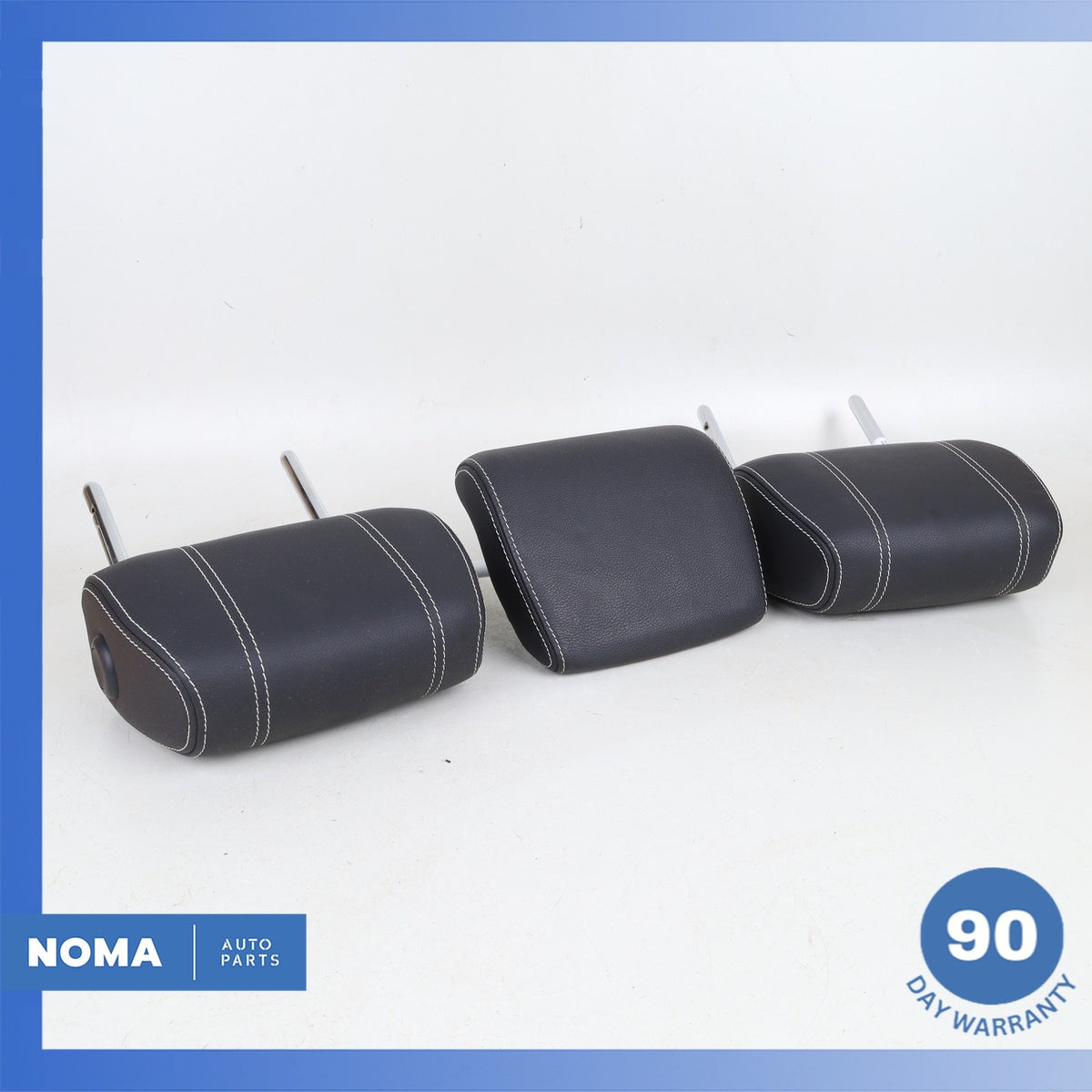 18-23 Range Rover L560 Velar Rear Head Rest Headrest Set Black OEM - photo 8