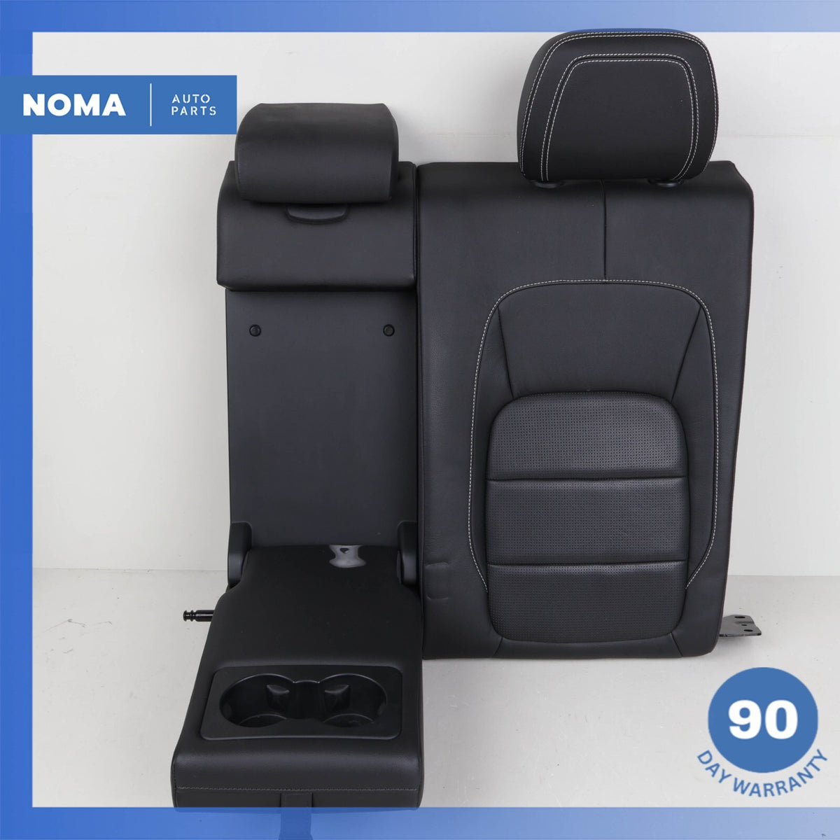 16-20 Jaguar X260 XF R-Sport Rear Left Driver Side Upper Seat Cushion Black OEM - photo 6
