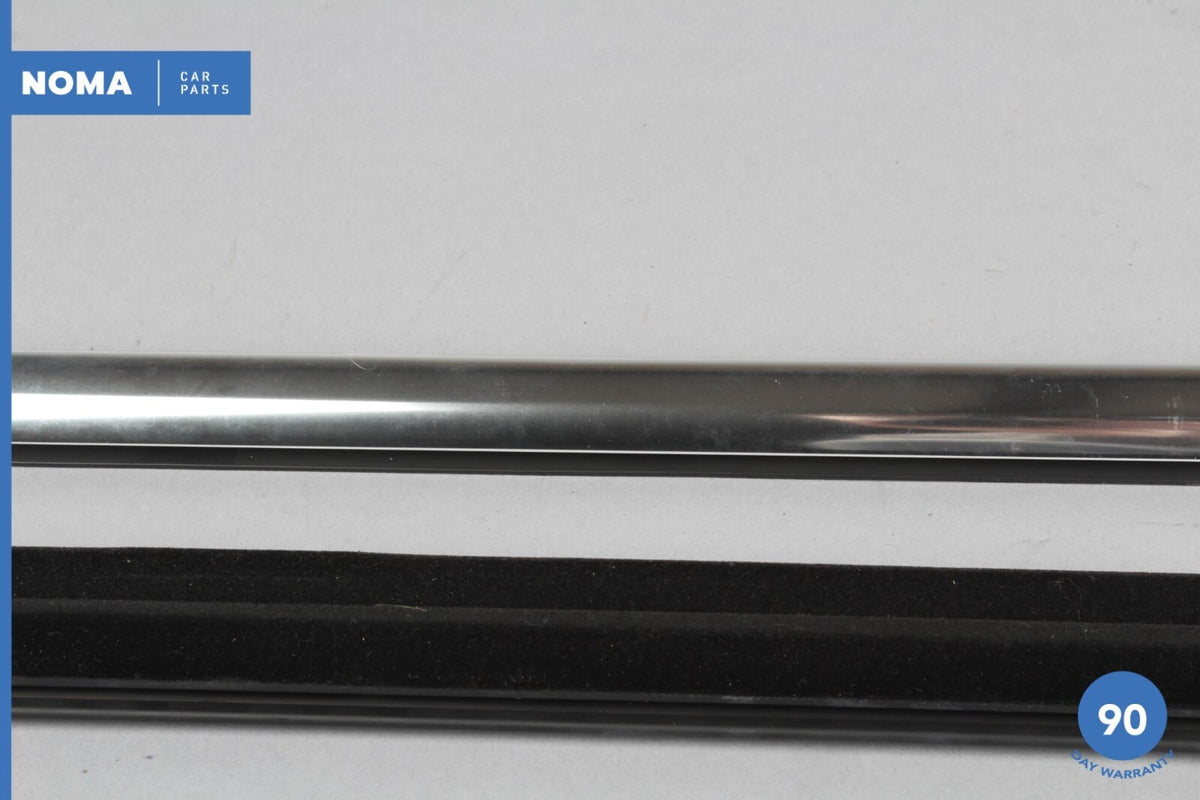 00-08 Jaguar S-Type X204 Rear Left Side Door Window Seal Set of 2 OEM - photo 4