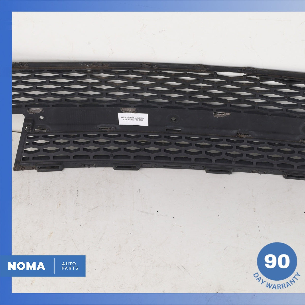 12-15 Range Rover Evoque L538 Front Bumper Center Lower Grill Grille OEM - photo 9