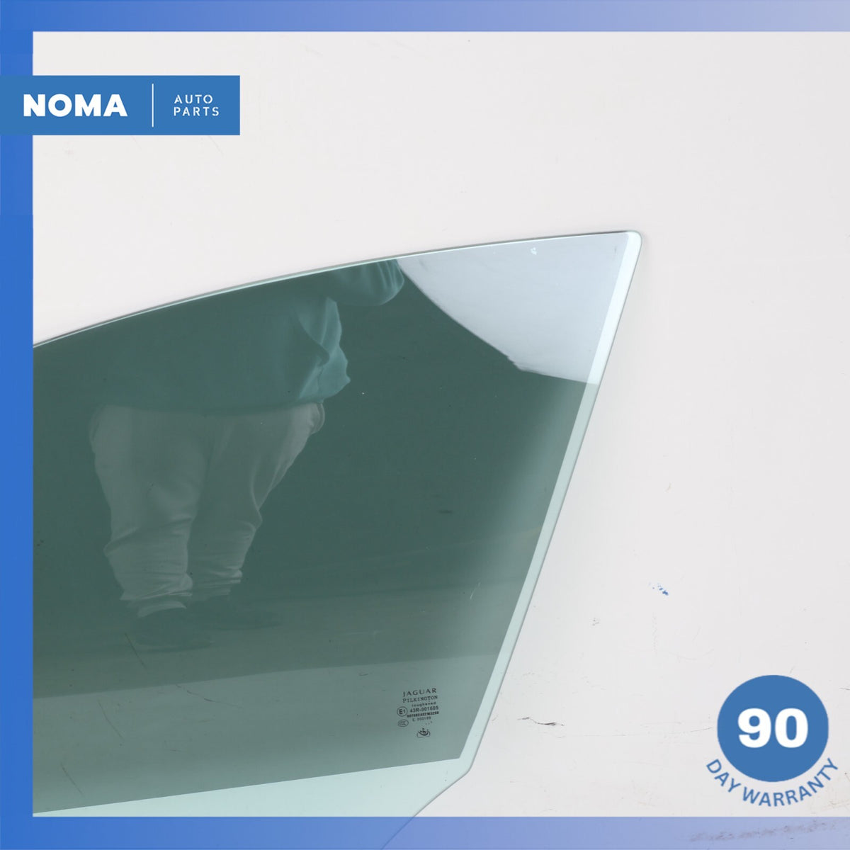 09-15 Jaguar X250 XF Front Left Driver Side Door Window Glass CX2321411AC OEM - photo 3