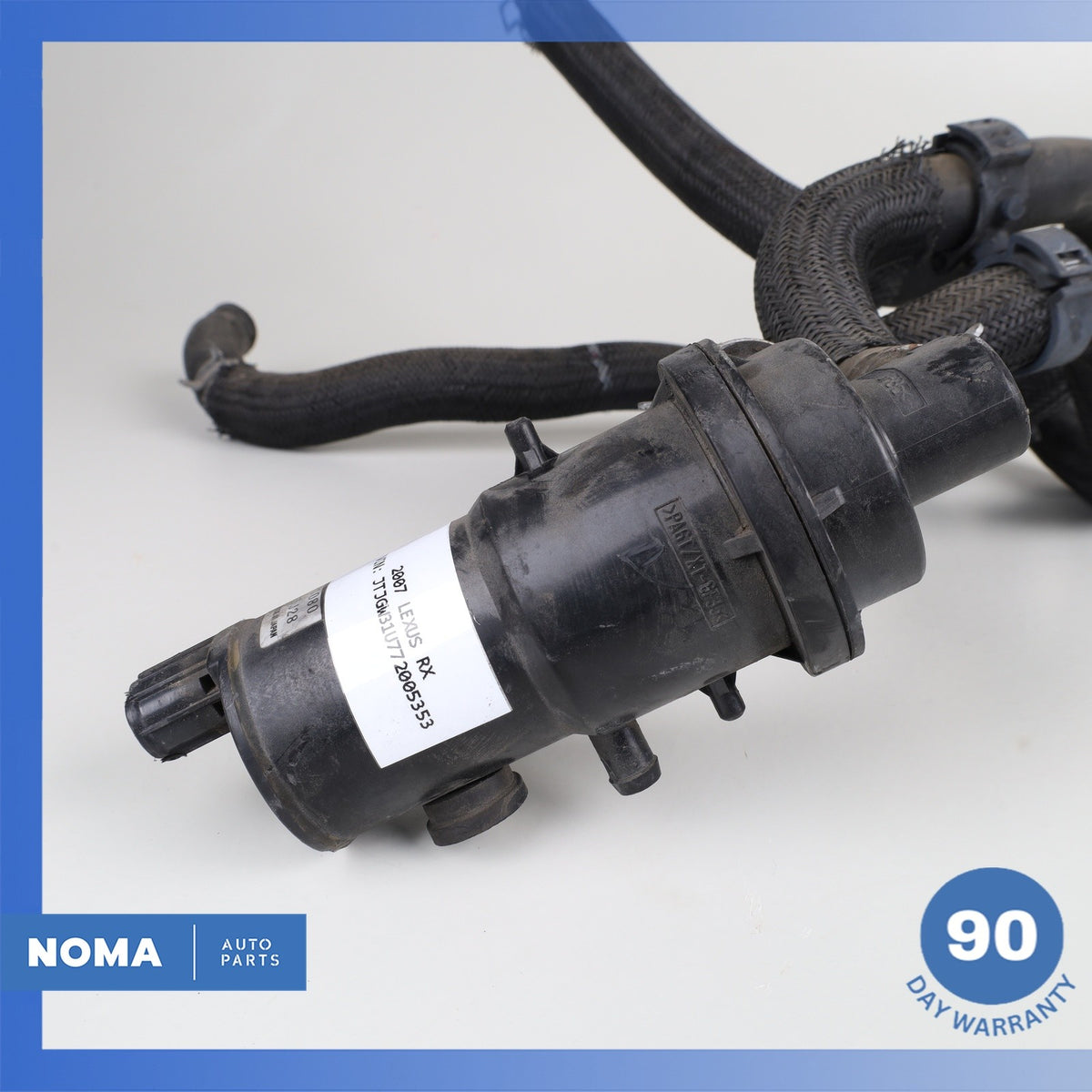 06-08 Lexus MHU33 RX400h Engine Water Coolant Pump w/ Hoses OEM - photo 10