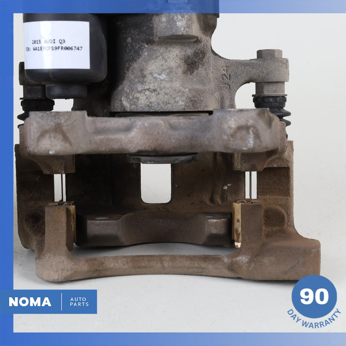 2015 Audi 8UB Q3 Rear Brake Caliper Cover Set w/ Actuator 5N0615403 OEM - photo 12