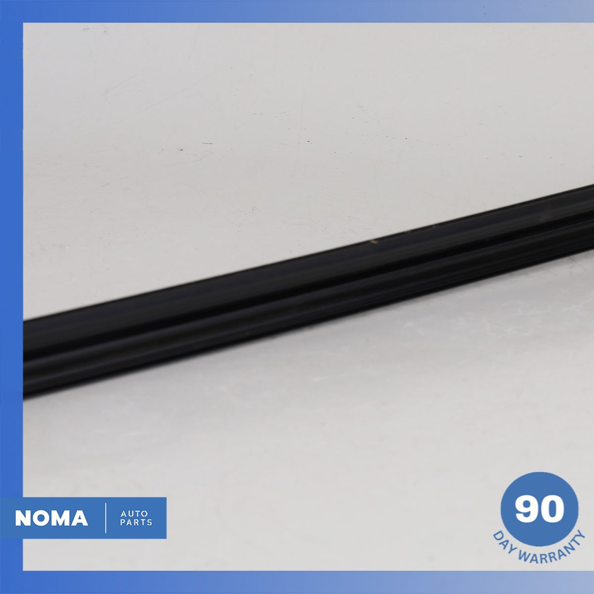14-24 Jaguar X152 F-Type Convertible Left Door Exterior Window Molding OEM - photo 7