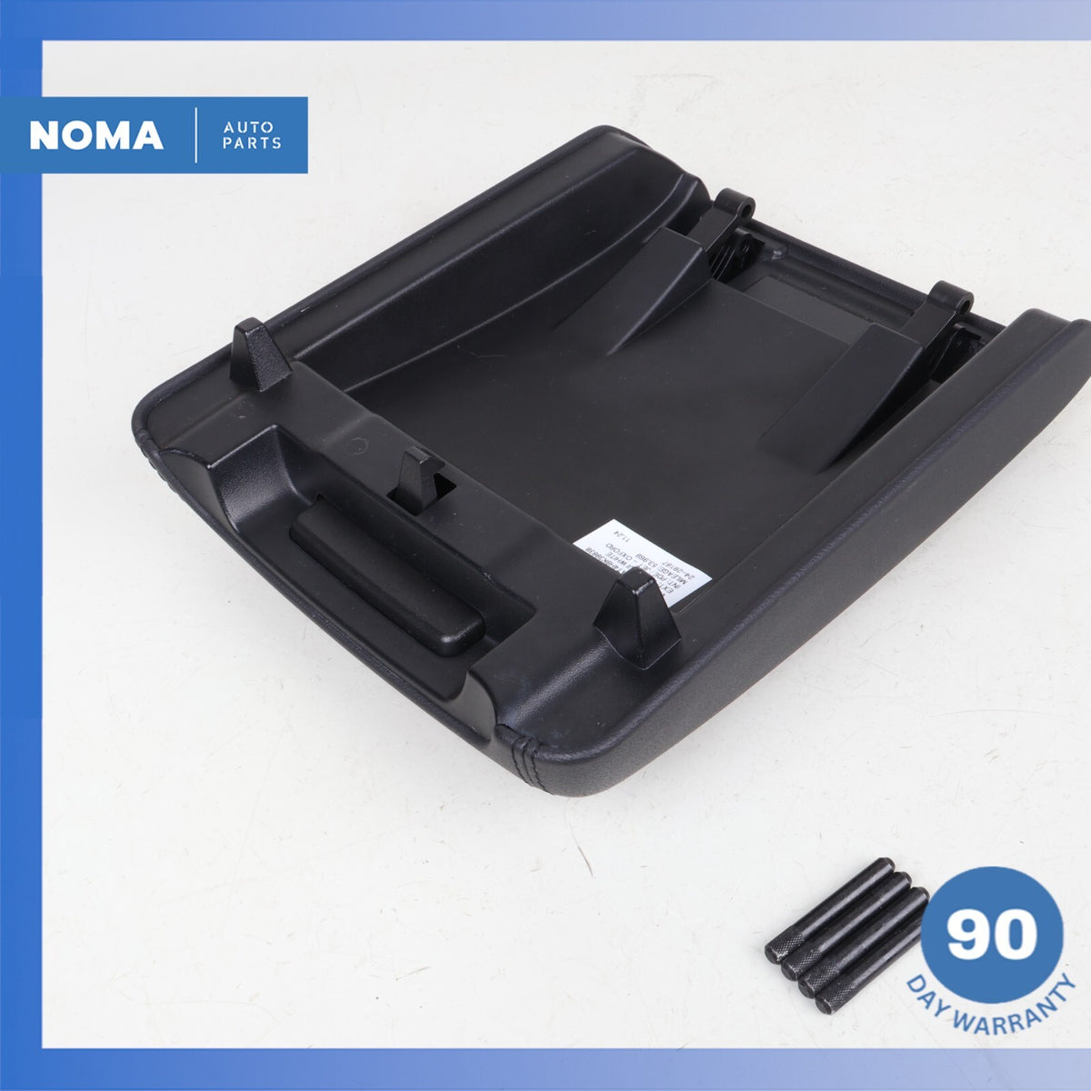 14-24 Jaguar X152 F-Type Center Console Arm Rest Armrest Panel Cover Black OEM - photo 7