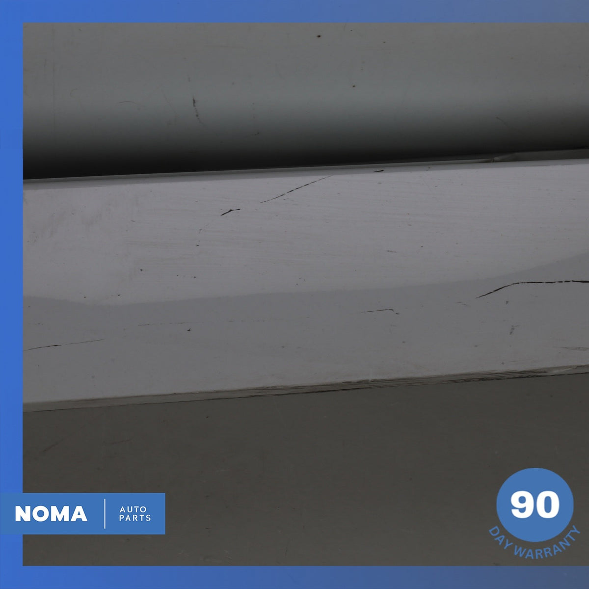 17-20 Jaguar X760 XE Right Passenger Side Skirt Rocker Molding Panel White OEM - photo 3