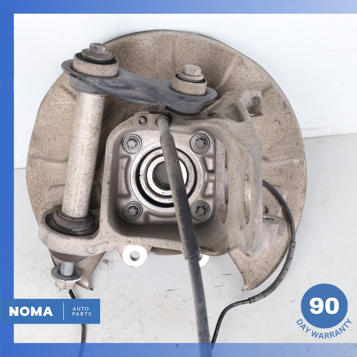 14-19 BMW F15 X5 X6M Rear Right Passenger Side Spindle Knuckle Hub w/ Shield OEM - photo 9