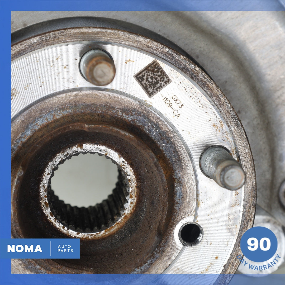16-20 Jaguar X760 XE XF Rear Left Side Spindle Knuckle Hub w/ Shield OEM 64k - photo 4