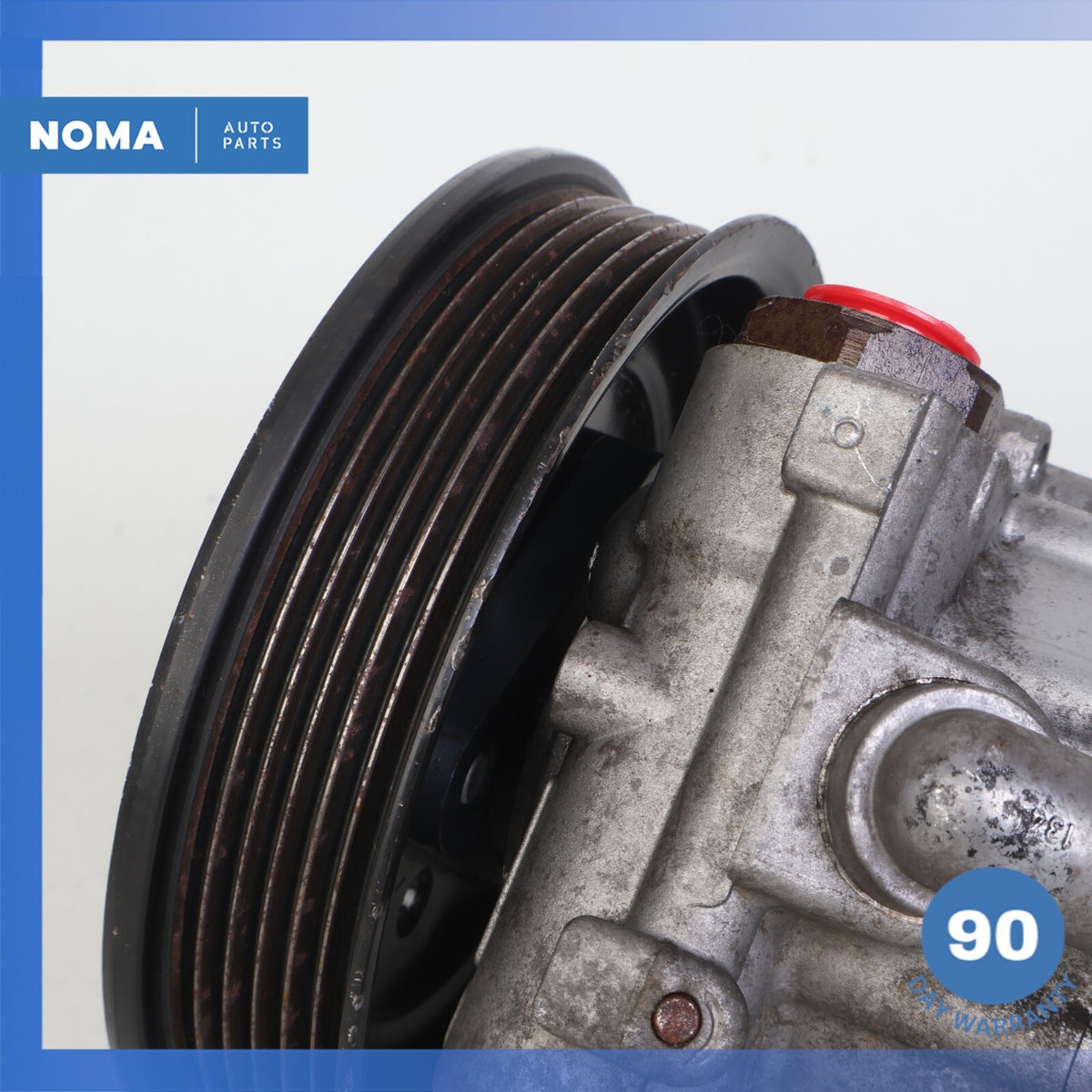10-19 Jaguar X351 XJ 3.0L 5.0L Power Steering Pump Assembly 8W833A674AB OEM - photo 7
