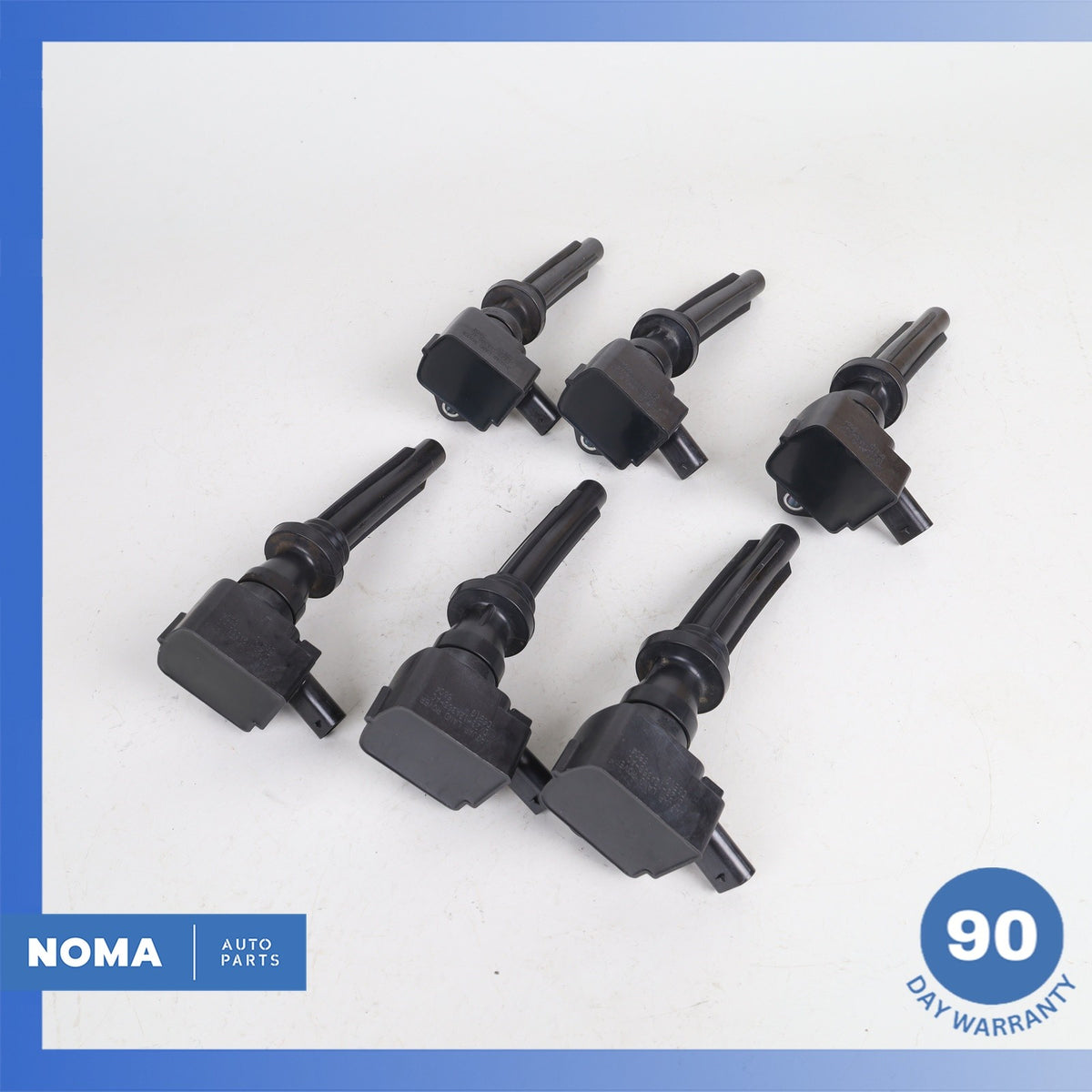 13-23 Jaguar X351 XJ Range Rover Engine Motor Coil Set of 6 DX2312A366AC OEM - photo 5