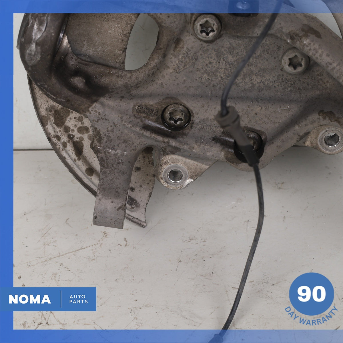 16-18 Jaguar X260 XF Front Right Spindle Knuckle Hub w/ Shield T2H35509 OEM - photo 17