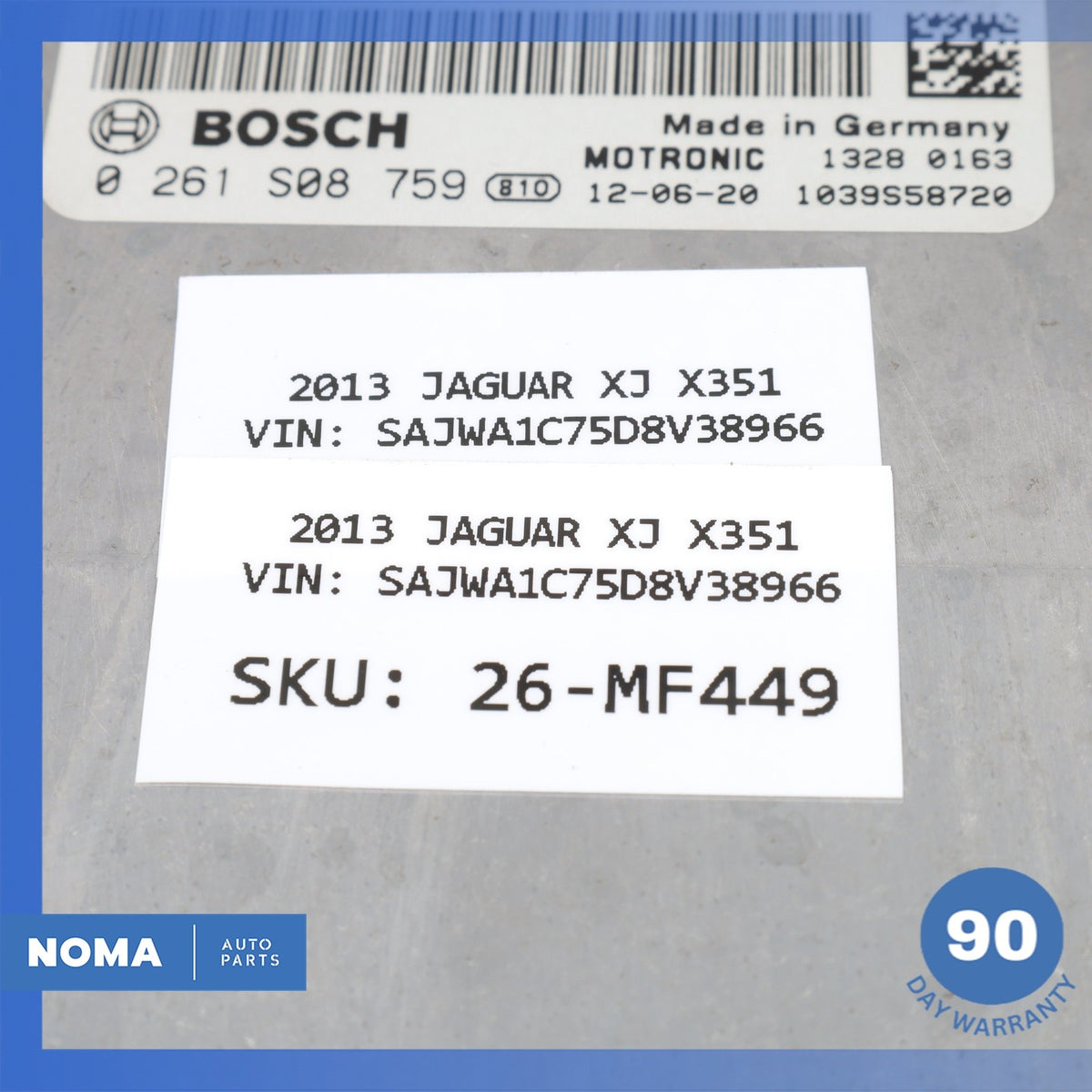 10-24 Jaguar X351 XJ F-Type Engine Motor Control Module ECU ECM DME C2D54092 OEM - photo 16