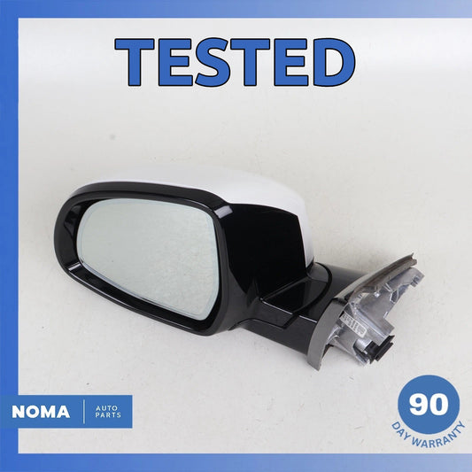 19-25 BMW G02 X4 Left Driver Side Rear View Door Mirror White OEM - photo 1
