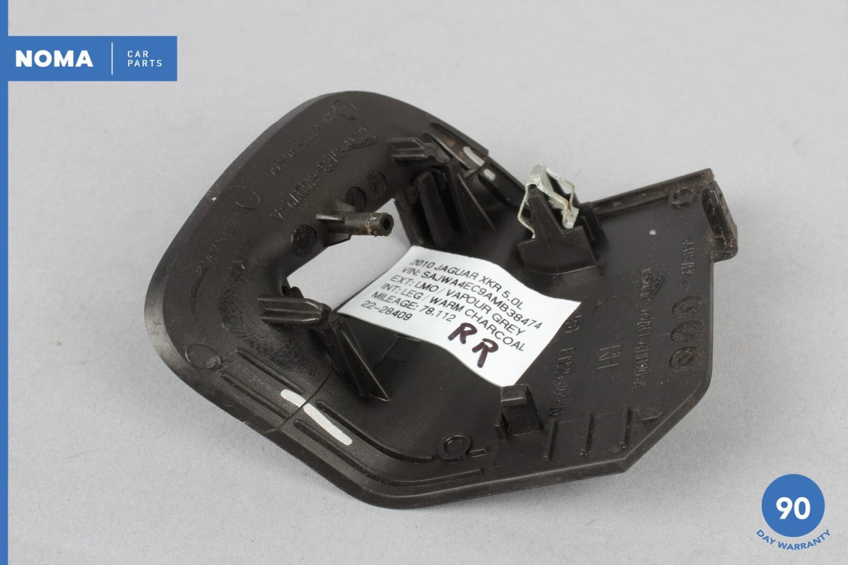 07-15 Jaguar XKR XK X150 Convertible Rear Right Side Seat Belt Bezel LEG OEM - photo 9
