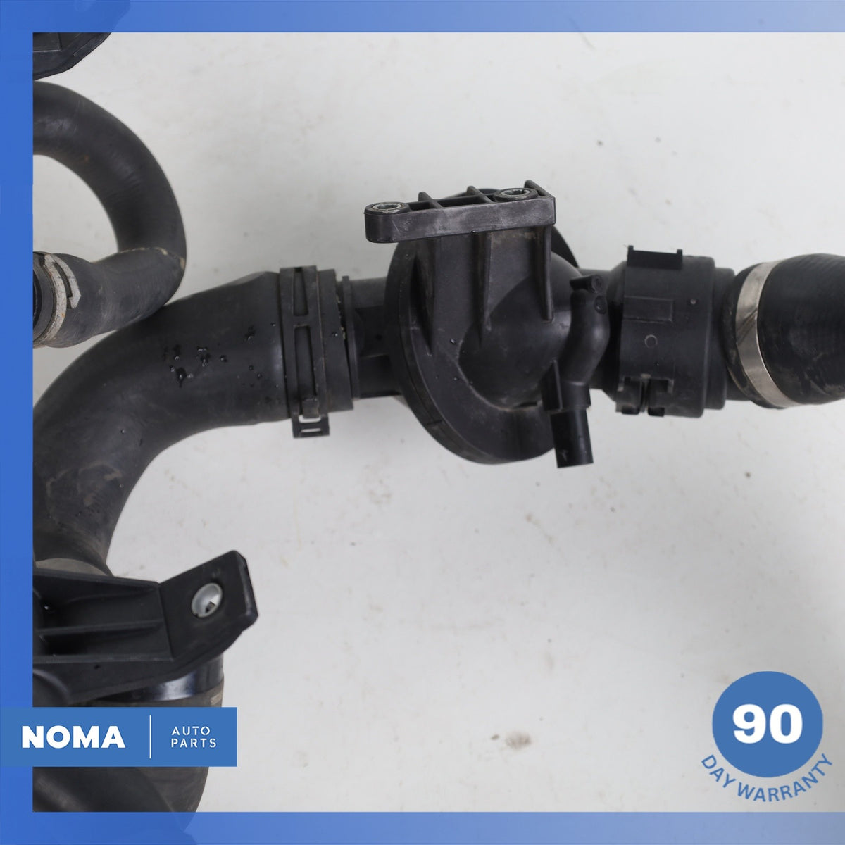 12-16 BMW E89 Z4 Engine Radiator Coolant Hose Set 17127612817 OEM - photo 15