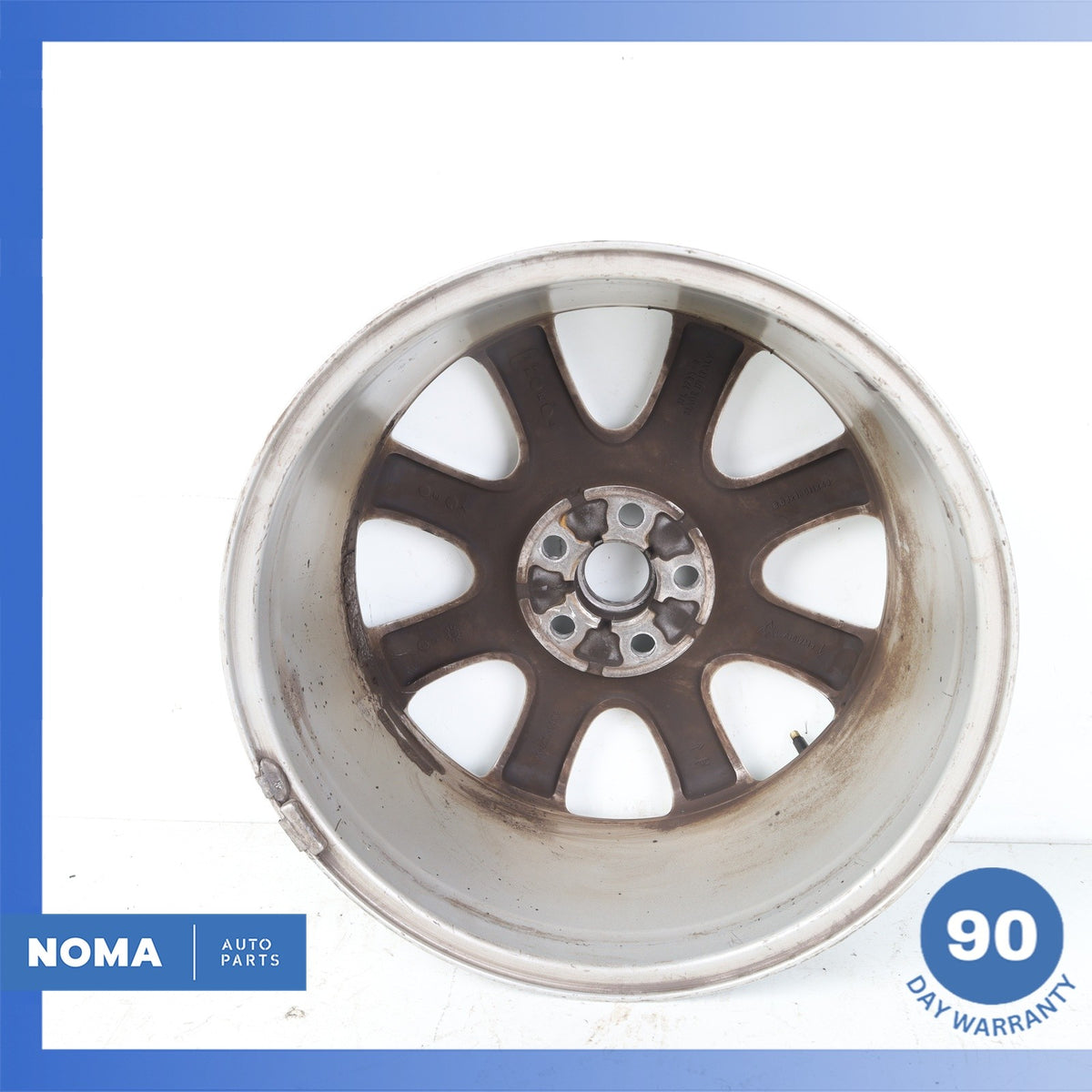 04-09 Jaguar X350 XJ8 Vanden Plas Dynamic 8 x R18 18" Wheel Rim Silver OEM - photo 8